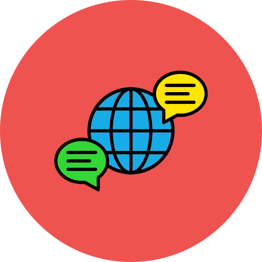 comunicacion global icono gratis