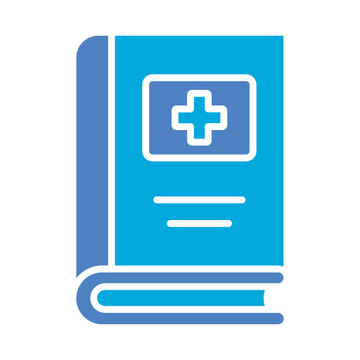 livro médico grátis ícone livro médico grátis ícone
