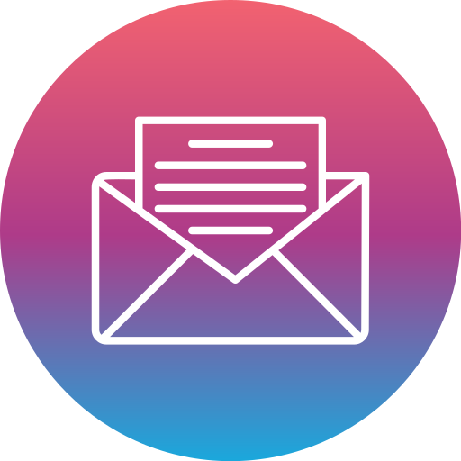 Email icon Generic gradient fill