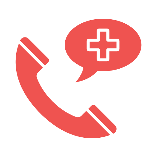 Emergency phone - Free healthcare and medical icons