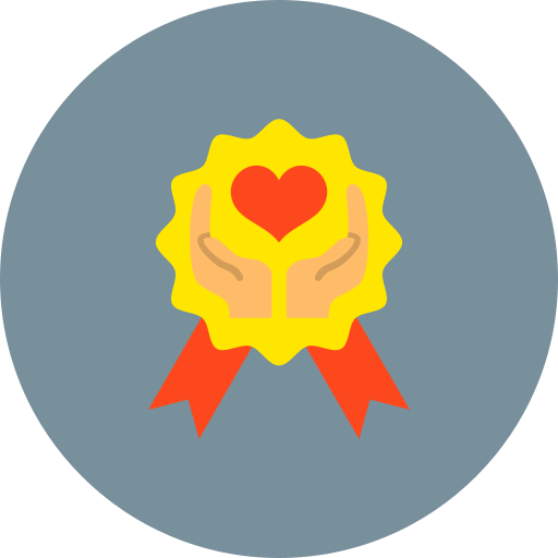 Award Generic color fill icon