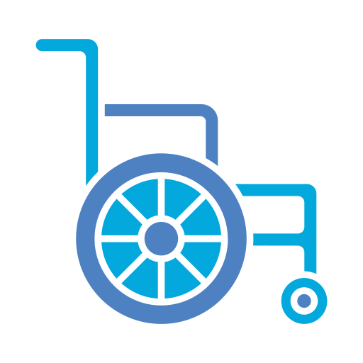 Wheelchair - free icon