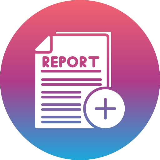 informe médico icono gratis