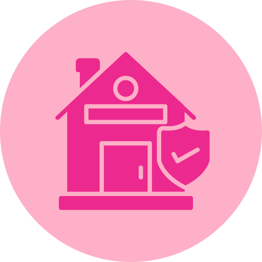 seguro de hogar icono gratis