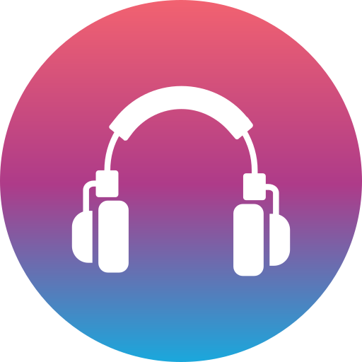 Headphone Generic gradient fill icon