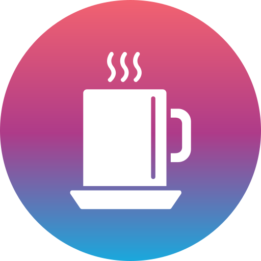 Coffee mug Generic gradient fill icon