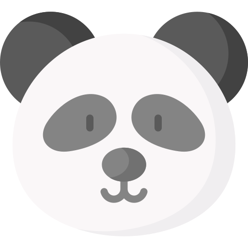 Panda Special Flat Icon