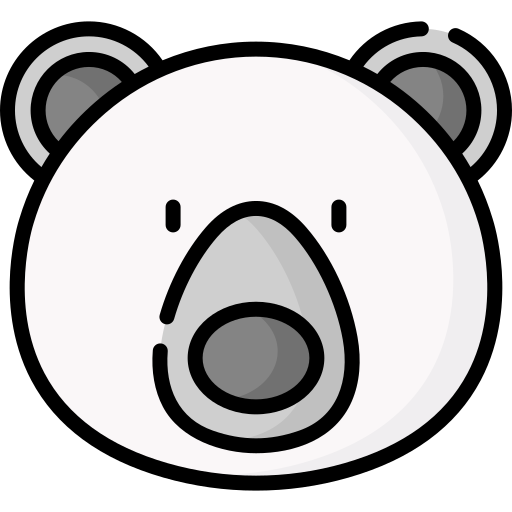 oso polar icono gratis