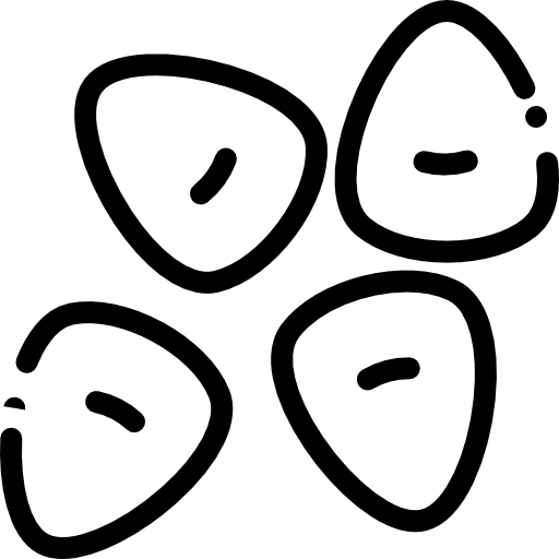 plumillas de guitarra icono gratis