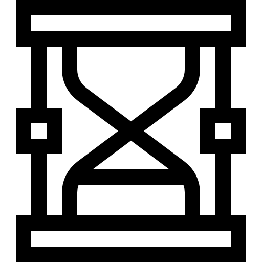 reloj de arena icono gratis