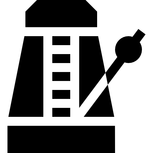 Metronome free icon