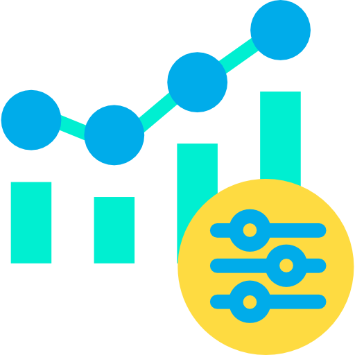 gráfico de barras icono gratis