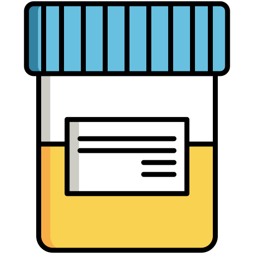 Urine sample Generic color lineal-color icon