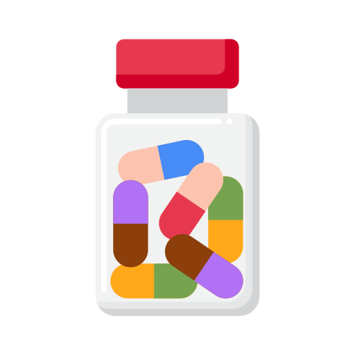 Pill Generic color fill icon