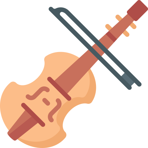 violín icono gratis