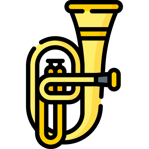 tuba icono gratis