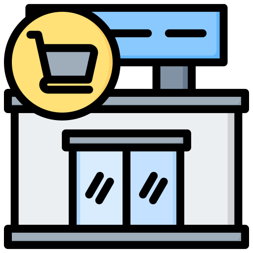supermarché Icône gratuit supermarché Icône gratuit