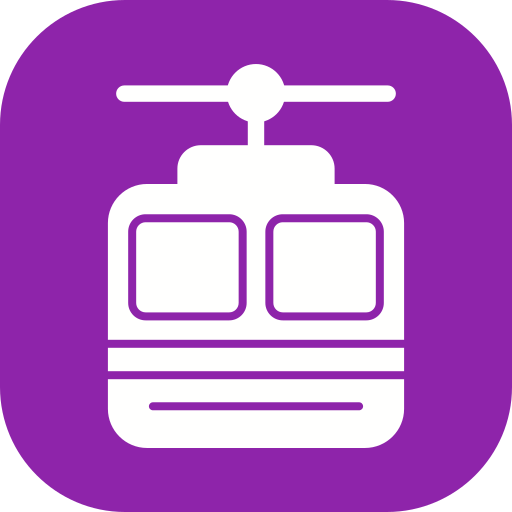 teleférico icono gratis