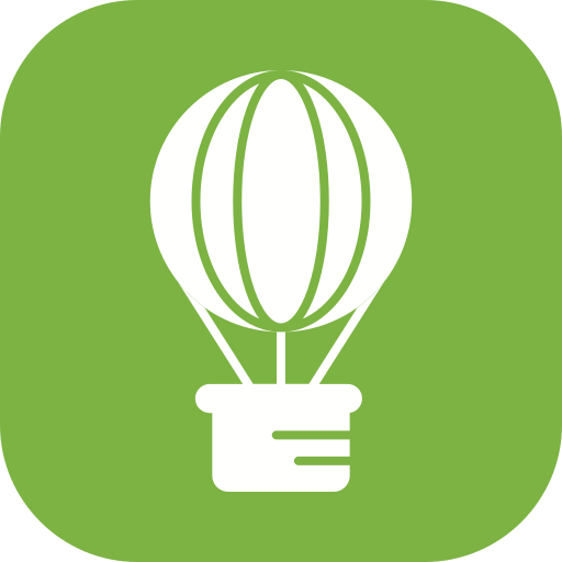 globo aerostático icono gratis