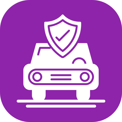 Страхование автомобиля бесплатно иконка