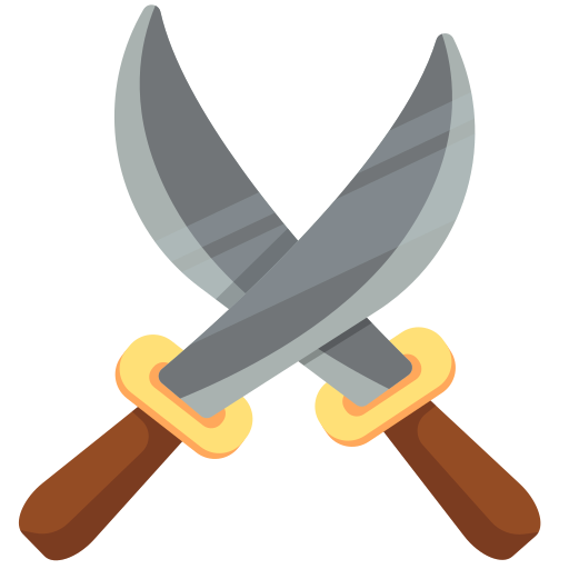 espadas icono gratis