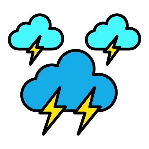 Lightning - Free weather icons