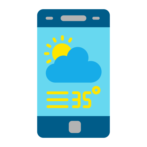 App del clima icono gratis