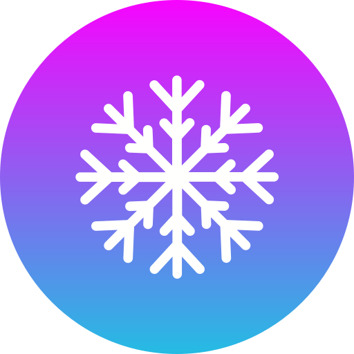 Snowflake Generic gradient fill icon