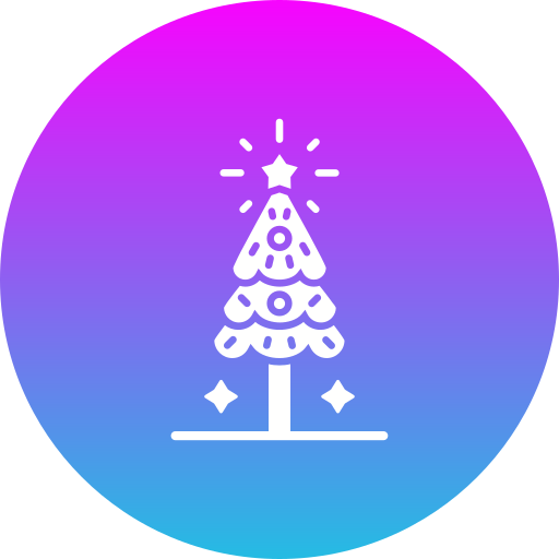 Árbol de navidad icono gratis