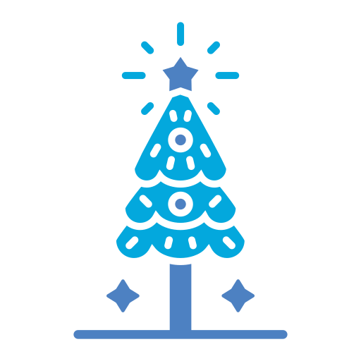 Árbol de navidad icono gratis