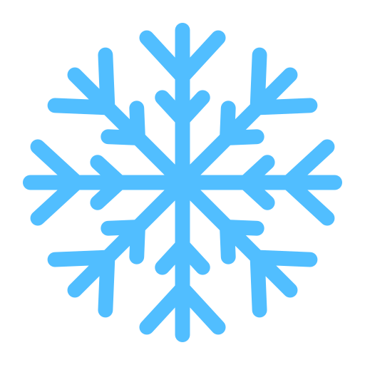 Snowflake Generic color fill icon