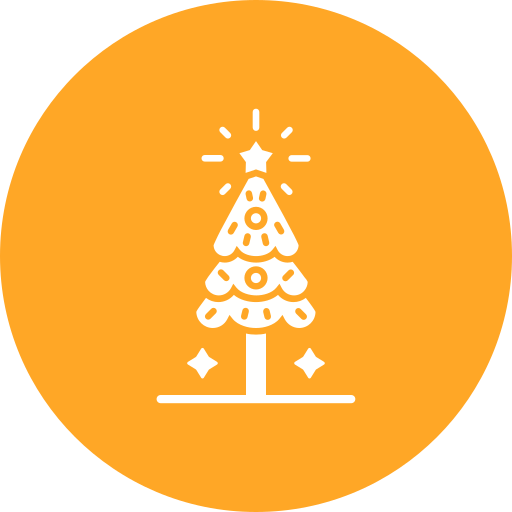 Árbol de navidad icono gratis