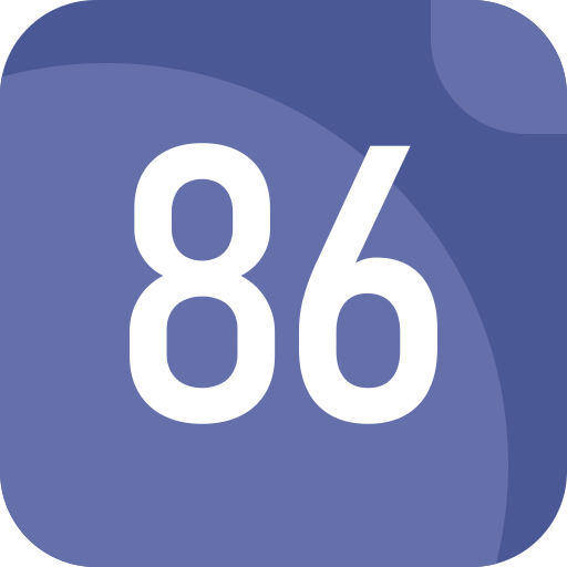 86 icono gratis