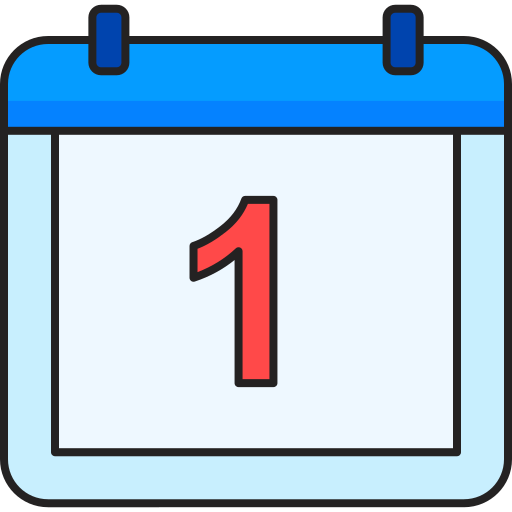 Calendar Generic color lineal-color icon