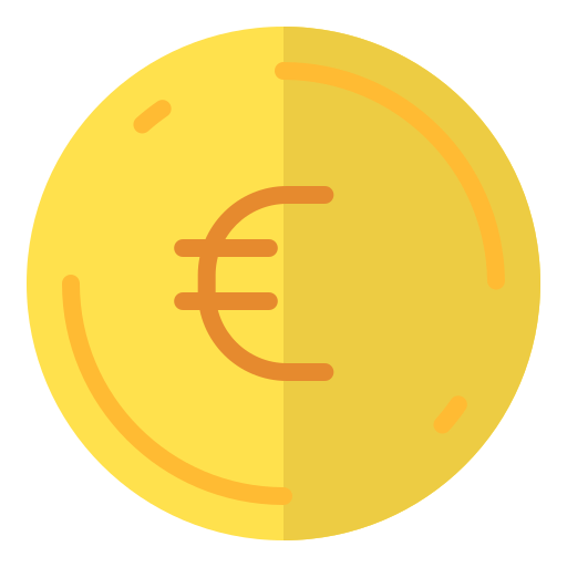 Euro Generic Color Fill Icon