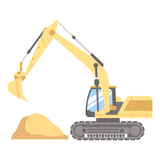 construction machine icono gratis