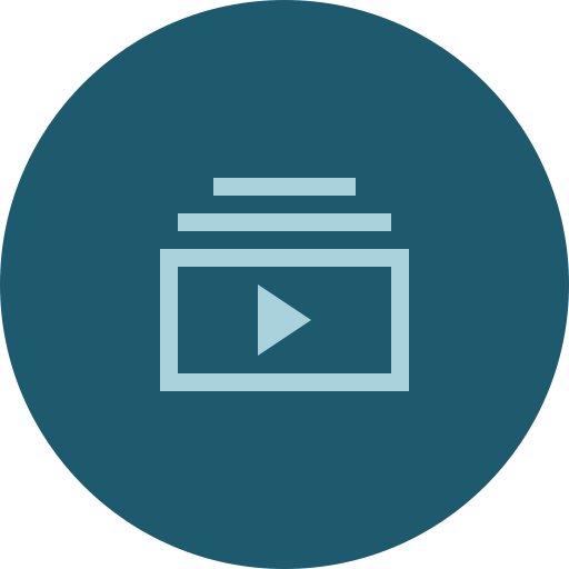 Video Library Free Interface Icons