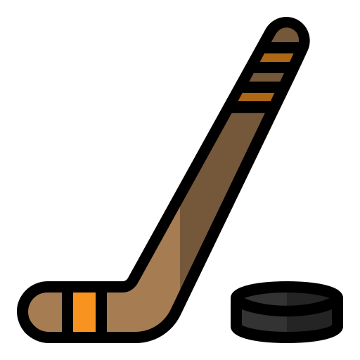 hockey sobre hielo icono gratis