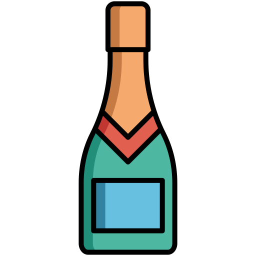 Champagne Generic color lineal-color icon