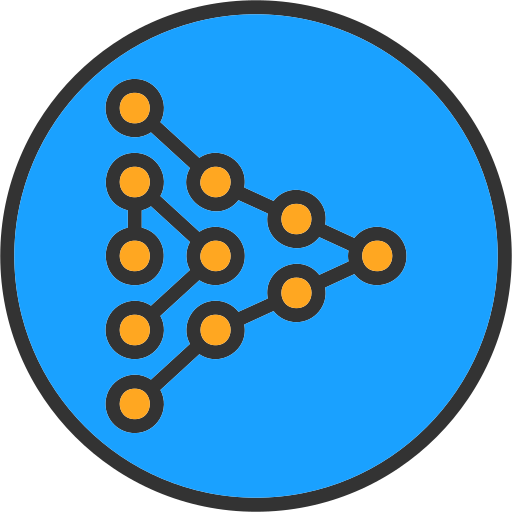 Network Generic color lineal-color icon