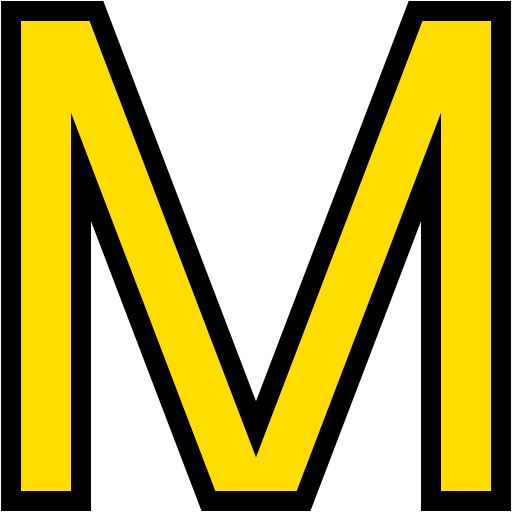 buchstabe m kostenlos Icon