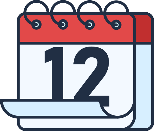 Calendar Generic color lineal-color icon