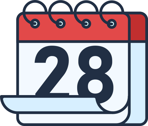 Calendar Generic color lineal-color icon