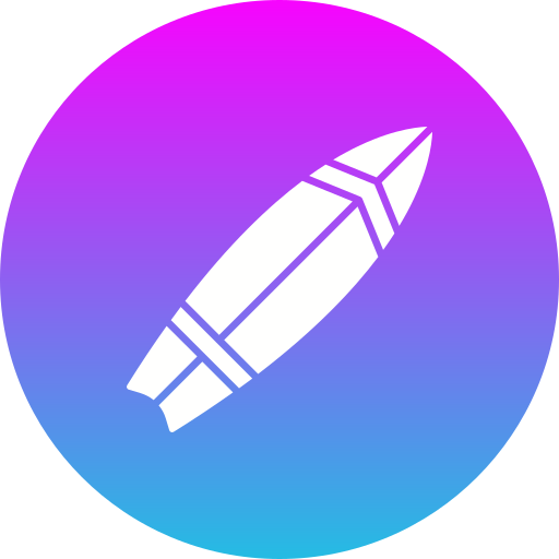 Surf Generic gradient fill icon