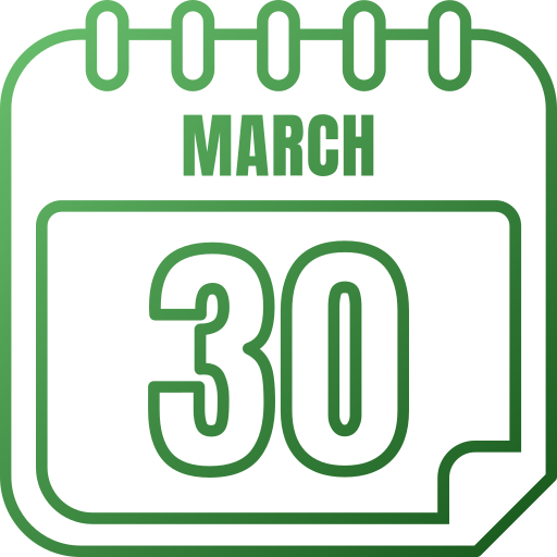 número 30 icono gratis