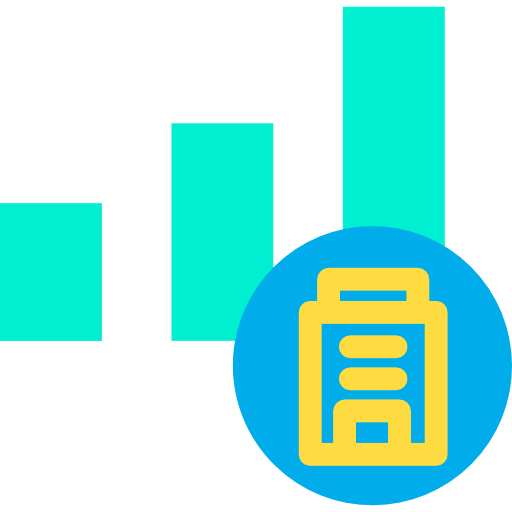 gráfico de barras icono gratis