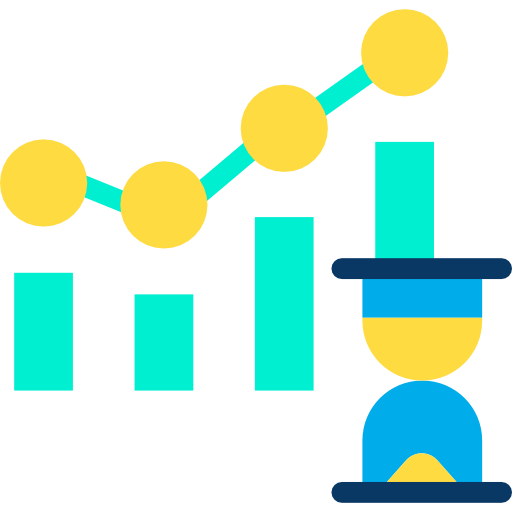 gráfico de barras icono gratis