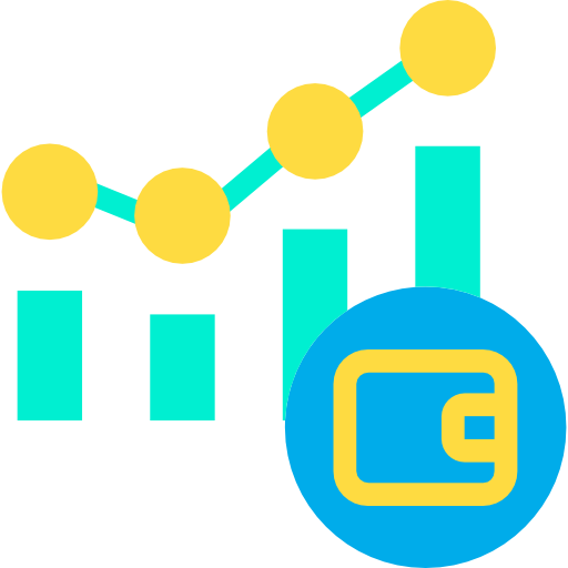 gráfico de barras icono gratis