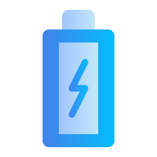 Battery charge Generic gradient fill icon