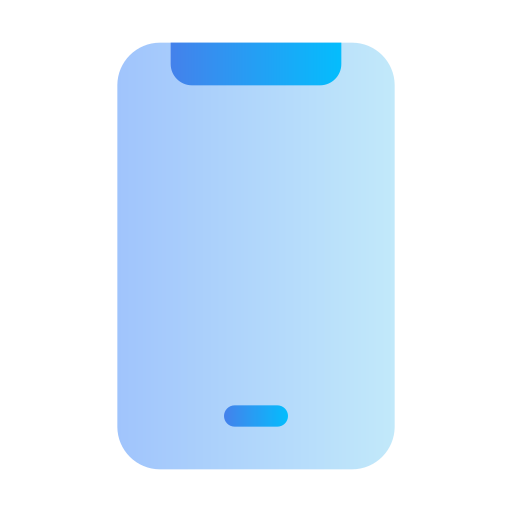 Mobile phone Generic gradient fill icon